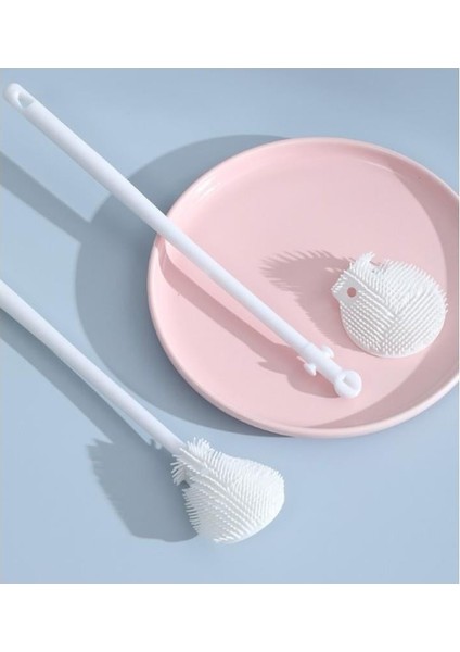Kavanoz ve Biberon Yıkama Fırçası Silikon modelleri