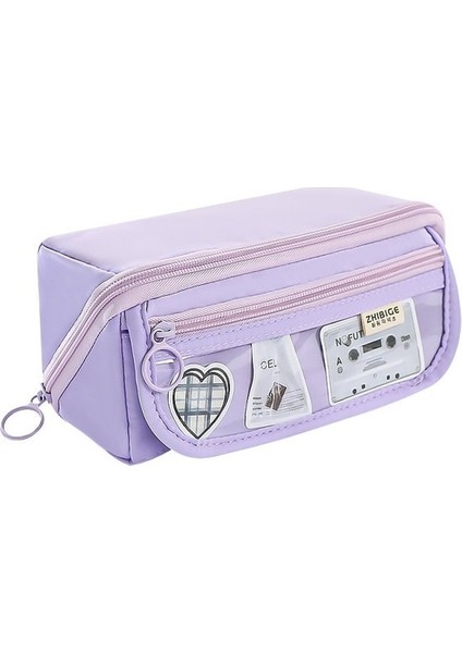 Kız ve Erkek Öğrenciler Için Kalem Çantası, Süper Geniş Kapasiteli Kalem Kutusu, Ortaokul Öğrencisi ve Kız Çok Fonksiyonlu Kırtasiye Kutusu (Yurt Dışından) fiyatları