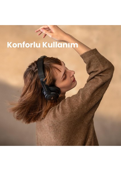 Soundcore Life Q30 Bluetooth Kulaklık -Krem