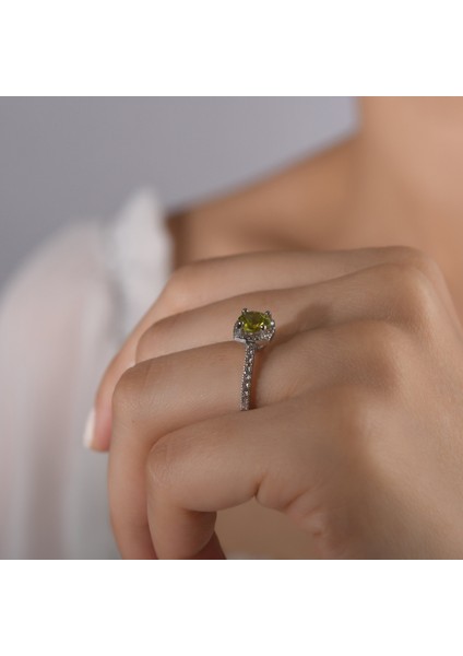 1.06 Karat Pırlanta Sarı Safir Yüzük, Gerçek Pırlanta, Sertifikalı Mücevher fiyatları