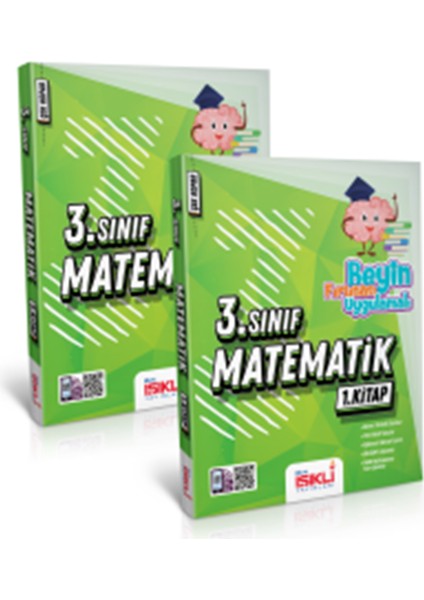 Beyin Fırtınası Uygulamalı 3.sınıf Matematik Soru Bankası 1.kitap ve 2.kitap 2026