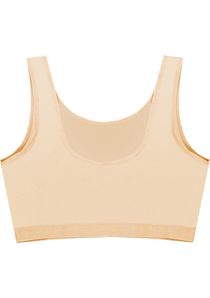Kadın Sütyen Pedli Kalın Askılı Büstiyer (%96 Pamuk - %4 Elastan) fiyatları