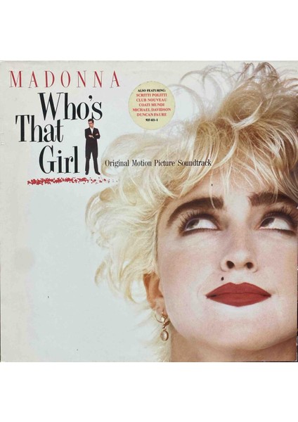 Madonna – Who's That Girl (Original Motion Picture Soundtrack)