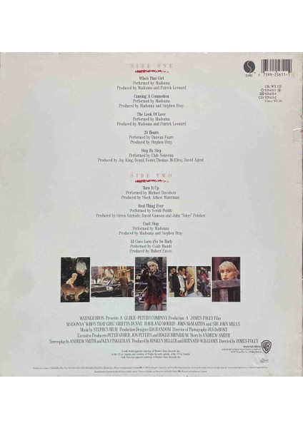 Madonna – Who's That Girl (Original Motion Picture Soundtrack) fiyatları