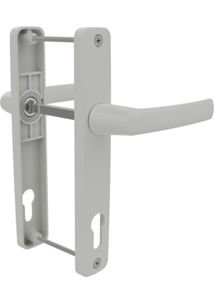 Plastik Kapı Kolu Beyaz