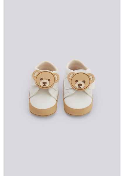 Bg Store Kız Bebek Ekru Patik