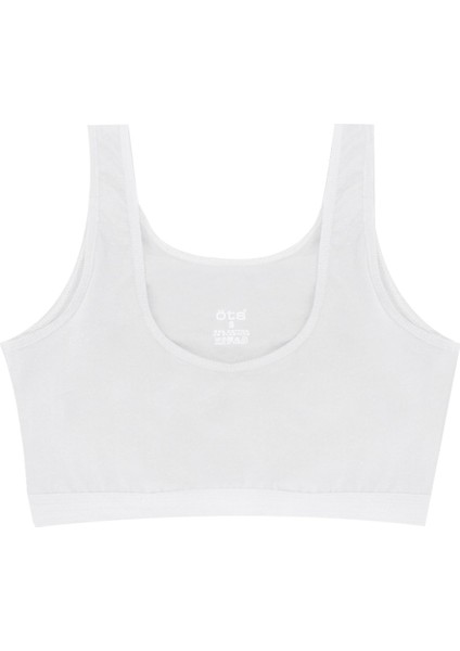 Kadın Sütyen Pedli Kalın Askılı Büstiyer (%96 Pamuk - %4 Elastan) fiyatları