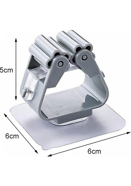 Duvara Monte Mop Paspas Tutucu 4 Adet modelleri