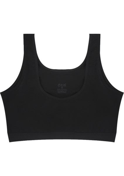 Kadın Sütyen Pedli Kalın Askılı Büstiyer (%96 Pamuk - %4 Elastan) fiyatları