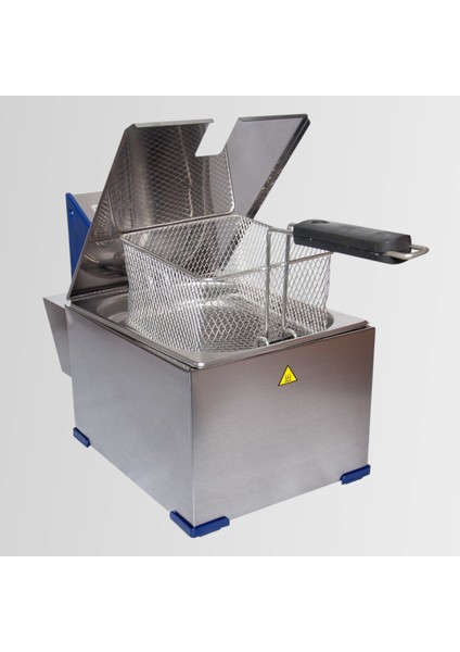 Elektrikli 2500 Watt 5 Litre 1/2' Tek Gastronom Küvetli Fritöz