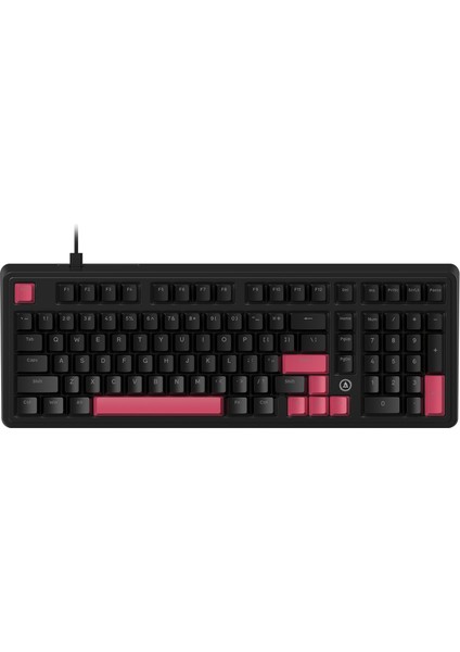 AK980 Siyah - Red Switch Kablolu Mekanik Oyun Klavyesi - Rainbow Aydınlatma - Hot Swap modelleri