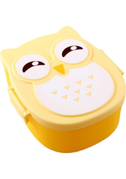 Karikatür Baykuş Desenli Öğle Yemeği Çantası (Yurt Dışından)