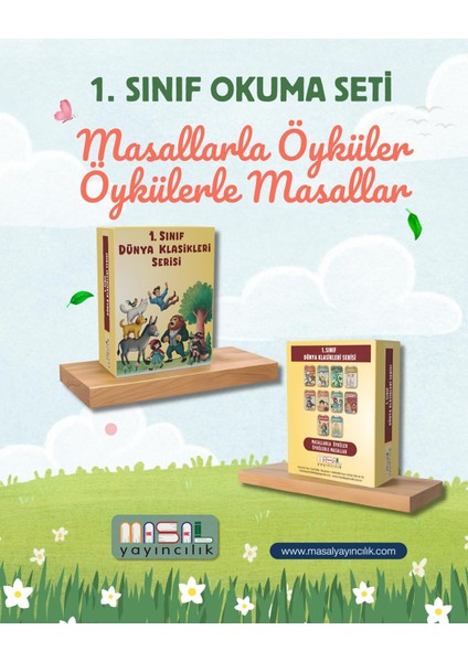 MASAL YAYINCILIK 1.SINIF DÜNYA KLASİKLERİ ÖYKÜ DİZİSİ fırsatları