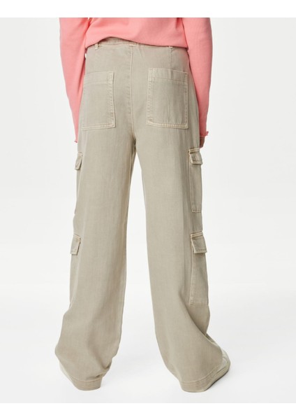Straight Denim Kargo Jean (6-16 Yaş) fırsatları