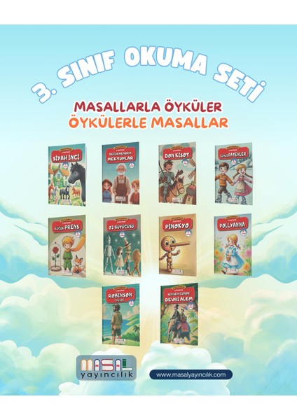 MASAL YAYINCILIK 3.SINIF DÜNYA KLASİKLERİ ÖYKÜ DİZİSİ fırsatları