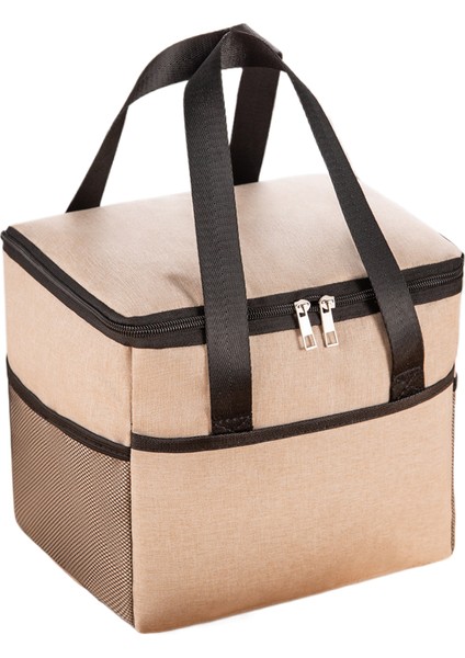 Isı Yalıtımlı Öğle Yemeği Çantası Alüminyum Folyo Kalınlaştırılmış Su Geçirmez Öğle Yemeği Çantası (Yurt Dışından)