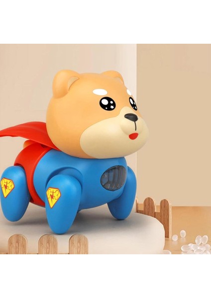 Işıklı Müzikli Işlevsel Superman Köpek - Mini Superman Köpek QB-26Y indirimleri