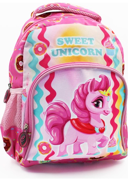 2 Gözlü Sweet Unicorn Anaokulu Çantası - Kız Çocuk Çanta Kreş Çantası - Unicorn Çanta fiyatları