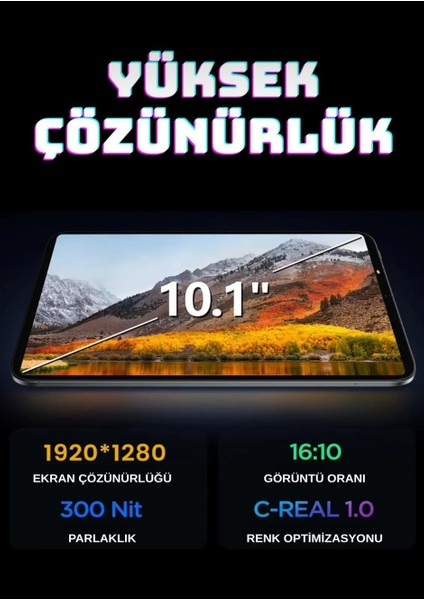 Hk Pad Pro 10 10.1" 5g Sim Kartlı 16G Ram 8000MAH Batarya Android Akıllı Tablet indirimleri
