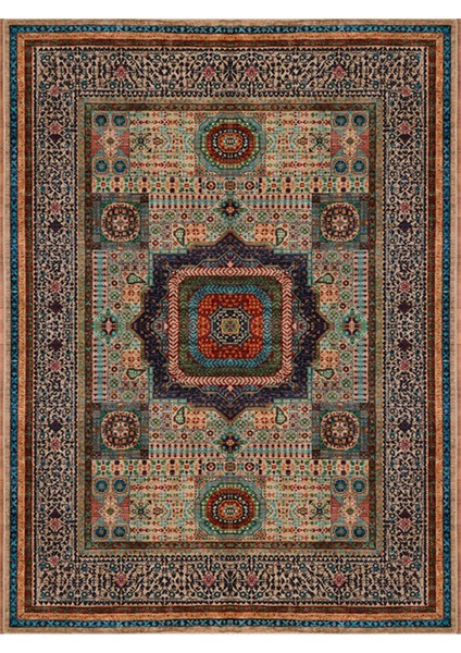 Mars Halı Saray Esintisi Temalı Geleneksel Kilim MARS2258