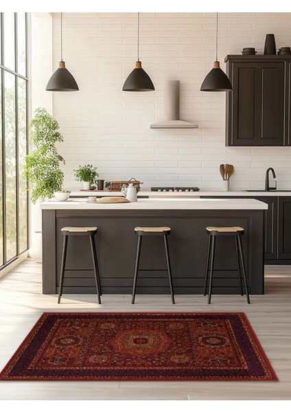 Mars Halı Klasik Bordo Geleneksel Salon Halısı MARS2257 fiyatları
