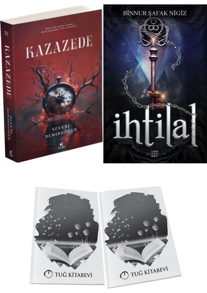 Ihtilal 3 Zerda ve Pukka Yayınları Kazazede 3 Şevval Demirdöğer 2li Set + Hediyeli
