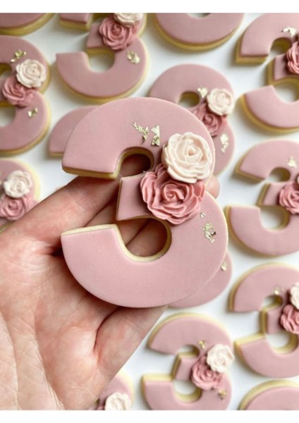 Kişiye Özel Kurabiye Sayı Butik Doğum Günü Kurabiye Söz Nişan Kına Kurabiyeleri 20 Tane