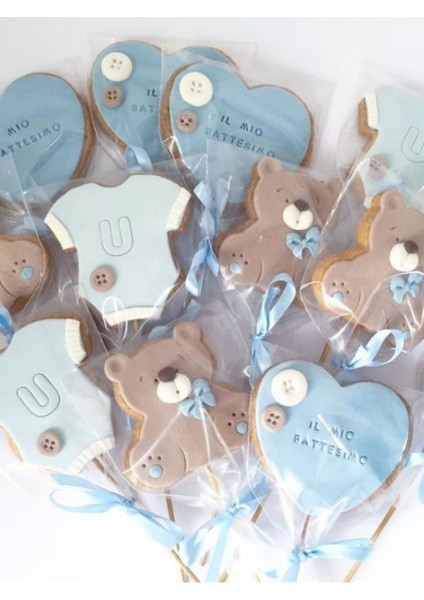 Hediyelik Kurabiye Söz Nişan Doğum Günü Hediyelik Kurabiyeler -20 Adet