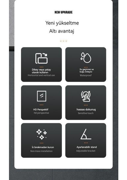 Banyo Su Geçirmez ve Buğu Önleyici Dönebilen Cep Telefonu Tutucusu (Yurt Dışından) indirimleri