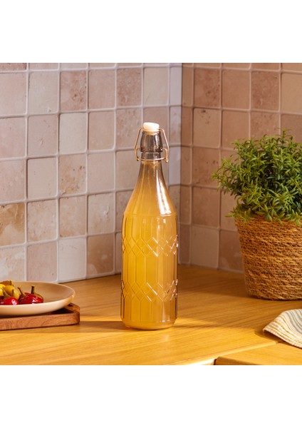 Storica Kilit Kapaklı Yağ Şişesi 1000 ml