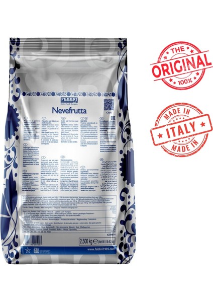 Sorbe Bazı (Nevefrutta) 2.5 kg Fabbri Sorbe Bazı (Nevefrutta) 2.5 kg