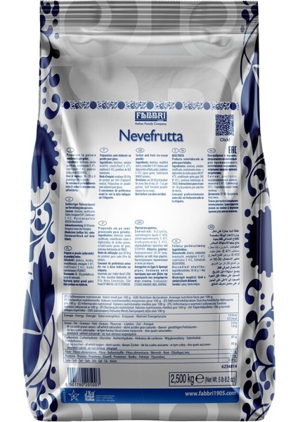 Sorbe Bazı (Nevefrutta) 2.5 kg Fabbri Sorbe Bazı (Nevefrutta) 2.5 kg fiyatları
