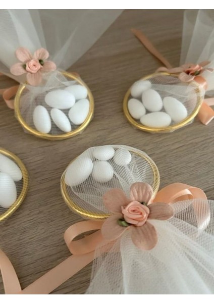 20. Adet Halka Şekerleme Magnet Söz Nişan Doğum Günü Sünnet Nikah Şekeri