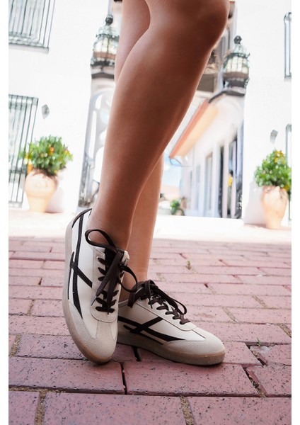 Kadın Sneaker Bağcıklı Spor Ayakkabı Alvena