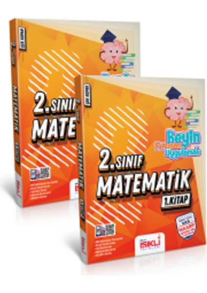 Beyin Fırtınası Uygulamalı 2.sınıf Matematik Soru Bankası 1.kitap ve 2.kitap 2026
