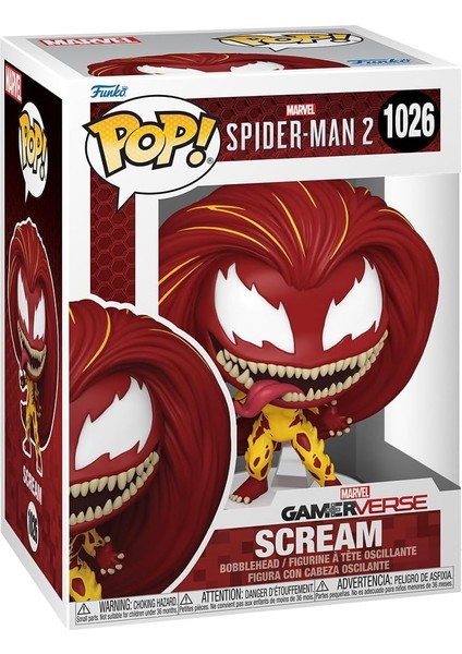 Pop Games: Spider Man - Scream (Mary Jane) Figür