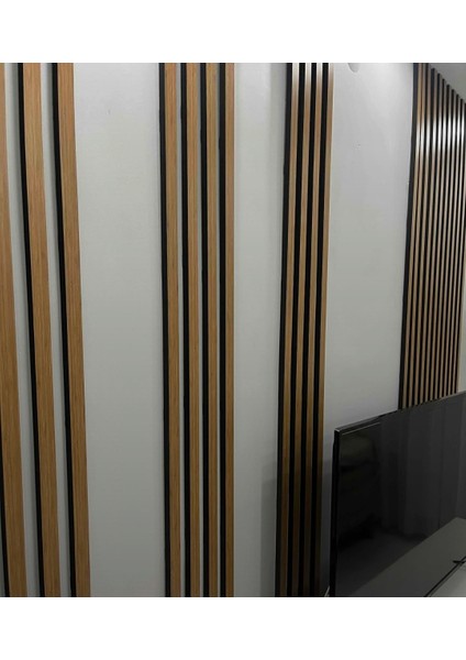 12 Adet Kendinden Yapışkanlı Ahşap Çıta 120 cm - Bambu indirimleri