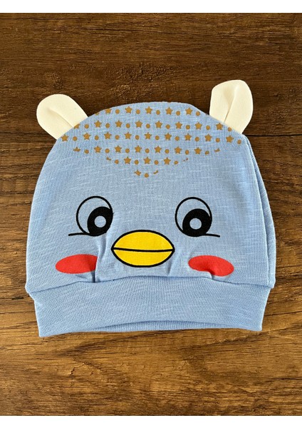 Yenidoğan Kız Erkek Bebek Civcivli Bebek Bandana Şapka Başlık Fiyonklu Kurdeleli Civciv Model