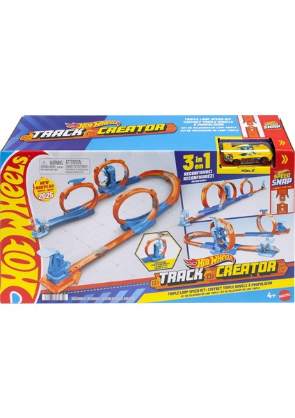 Wheels Track Creator Triple Loop Kit, JDW39
