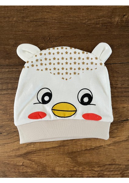 Yenidoğan Kız Erkek Bebek Civcivli Bebek Bandana Şapka Başlık Fiyonklu Kurdeleli Civciv Model