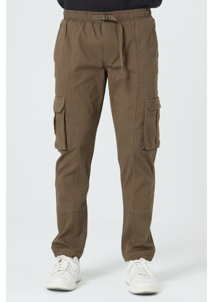 Erkek Kargo Cep Yandan Cepli Beli Lastikli Regular Fit Pantolon fiyatları