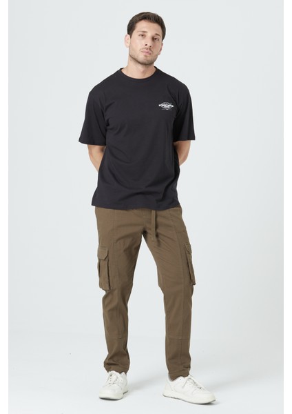 Erkek Kargo Cep Yandan Cepli Beli Lastikli Regular Fit Pantolon indirimleri