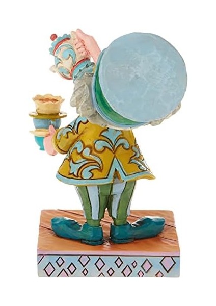 Traditions By Jim Shore Alice Harikalar Diyarında Dekoratif Figür, Çılgın Şapkacı, 12 Cm, Çok Renkli modelleri