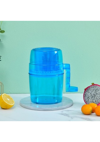 Mini Taşınabilir Mutfak El Krank Manuel Smoothie Buz Kırıcı Şeffaf Dıy Ice Cube Razor Kırıcı Püskül Buz Makinesi (Yurt Dışından) modelleri