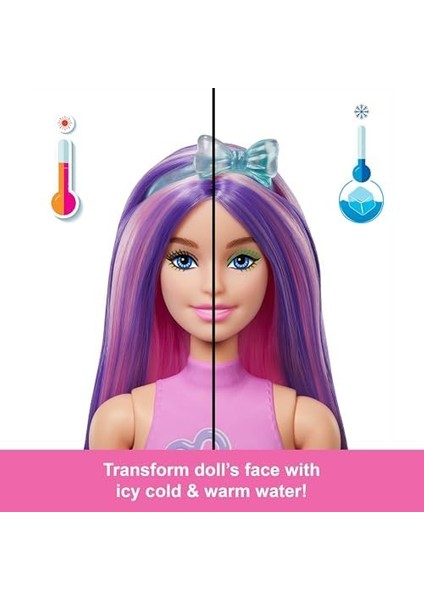 Color Reveal Bebek ve Aksesuarlar, Renk Değişimi Dahil 6 Sürprizi ve Balondan Mini Hayvan Figürüyle, Balondan Hayvan Figürleri Serisi (Stiller Çeşitlilik Gösterebilir), JFV58 modelleri