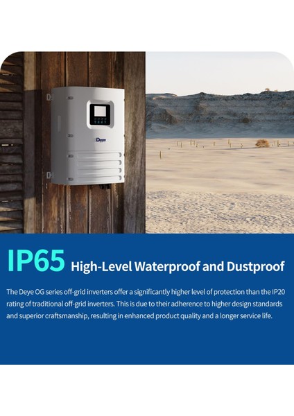 6kw Tam Sinus Akıllı Off-Grid 48V (IP65) fırsatları
