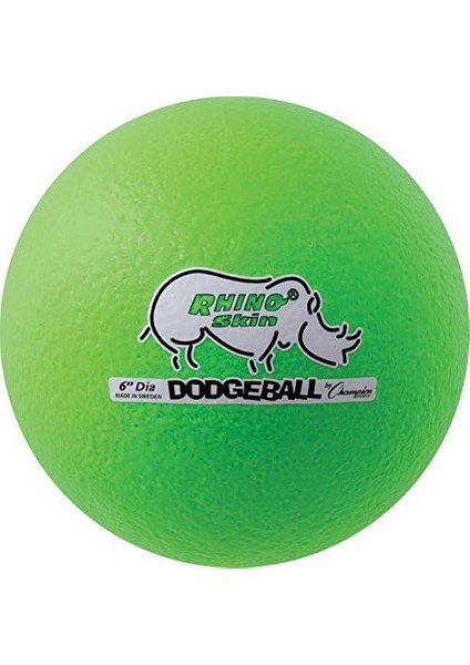Sports Rhino Skin Dodball (Tek Kişilik Yatak, Neon Yeşil, 15,2 Cm) fiyatları