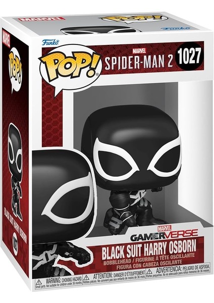 Pop Games: Spider Man Harry Osborn (Black Suit) Figür