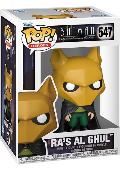 Pop Animation: Batman The Animated Series - Ras Al Ghul Figür