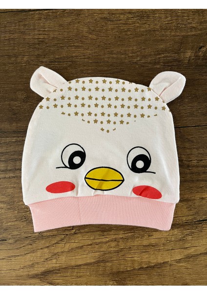 Yenidoğan Kız Erkek Bebek Civcivli Bebek Bandana Şapka Başlık Fiyonklu Kurdeleli Civciv Model